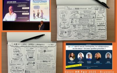 Salon des Ressources Humaines – Bruxelles 2025 – Sketchnotes